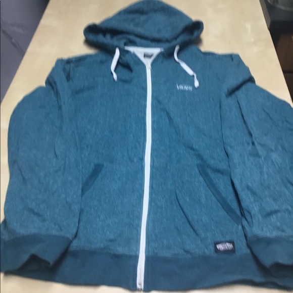 vans teal hoodie